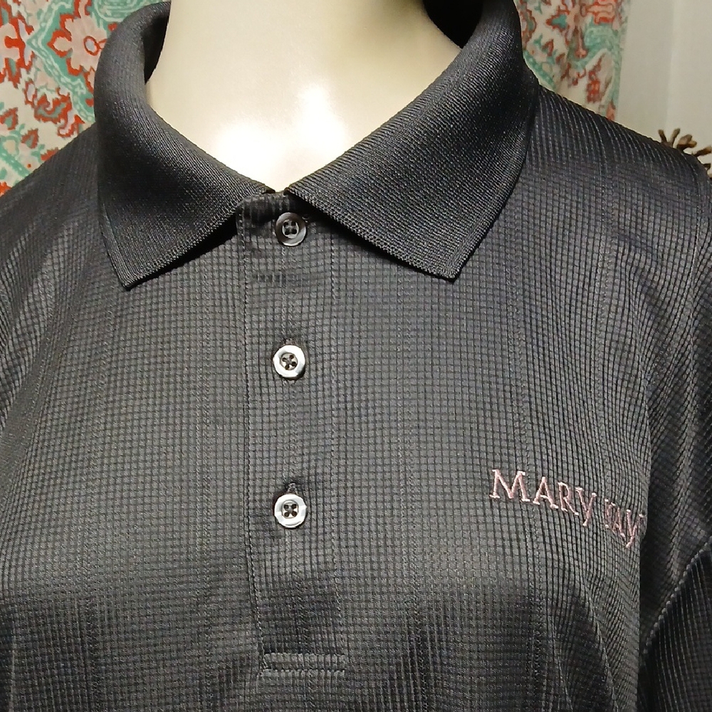 Port Authority Mary Kay Charcoal Polo Shirt, Size XL - Picture 4 of 13